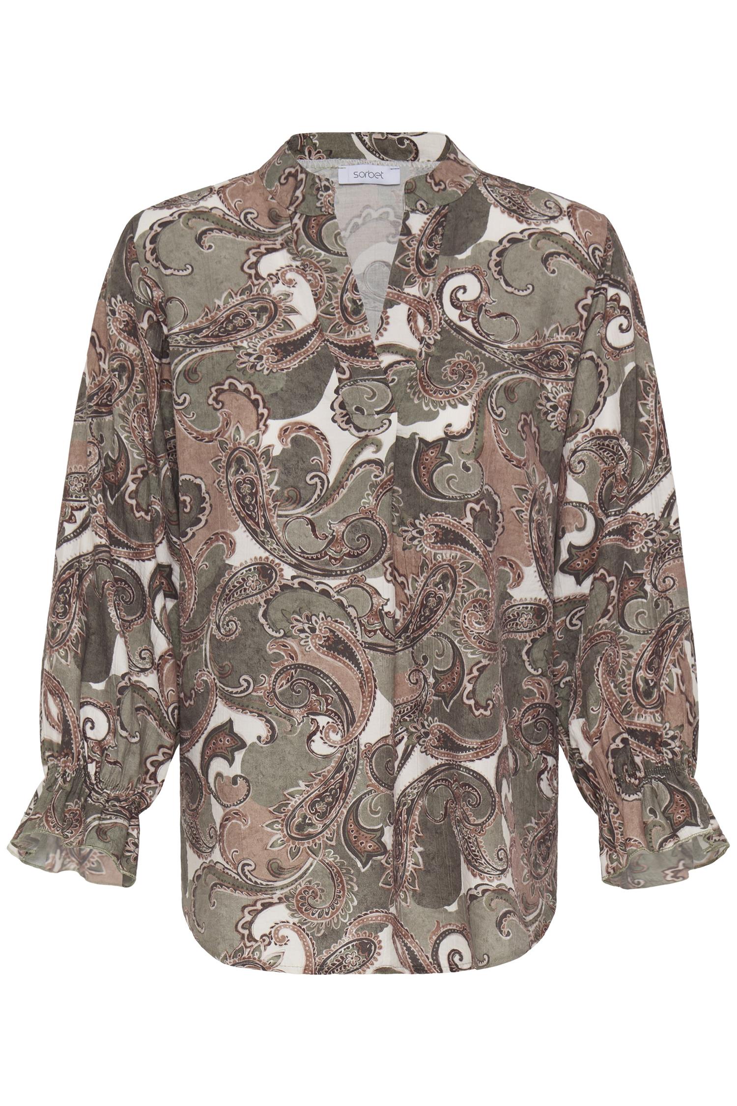 Sbgohar Blouse Dusty Olive