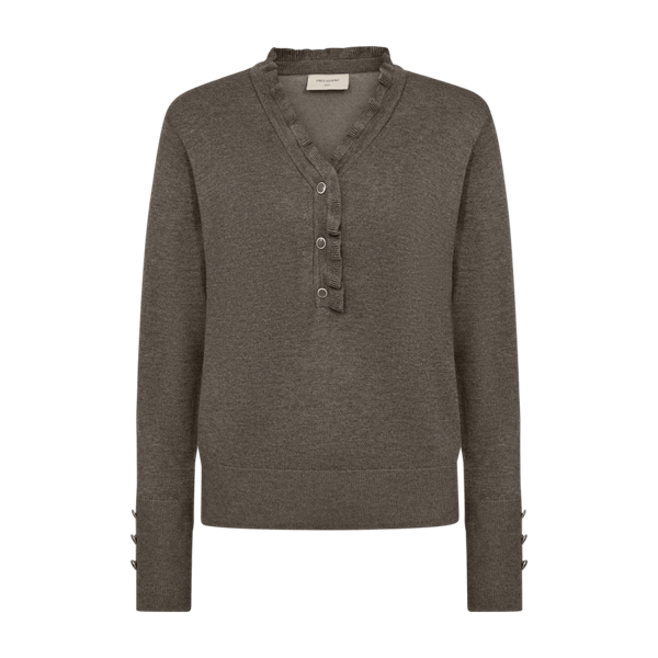 FQKATIE-PULLOVER Brun