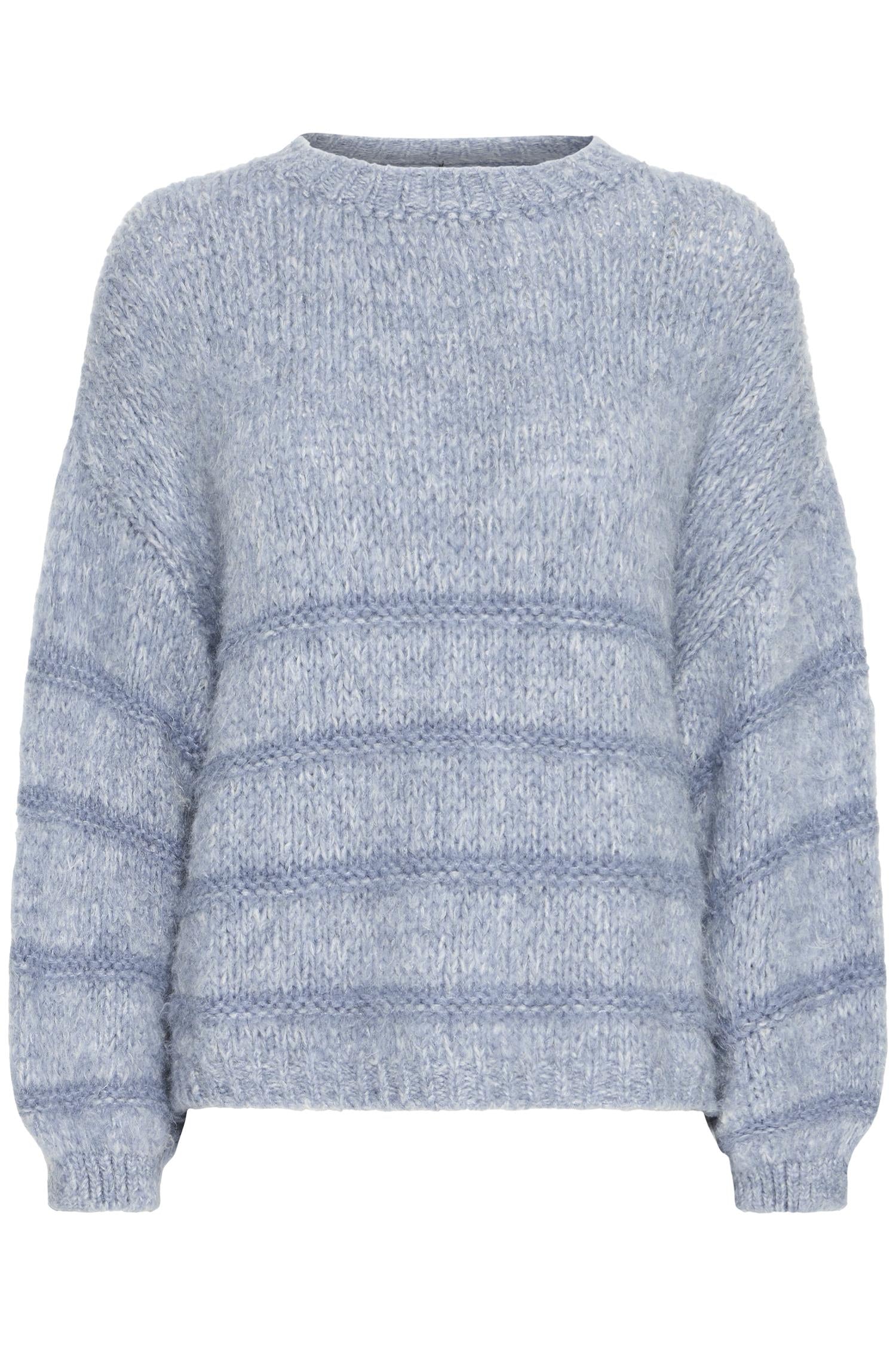 Sbgulmina Knit Blouse Jeans Blue