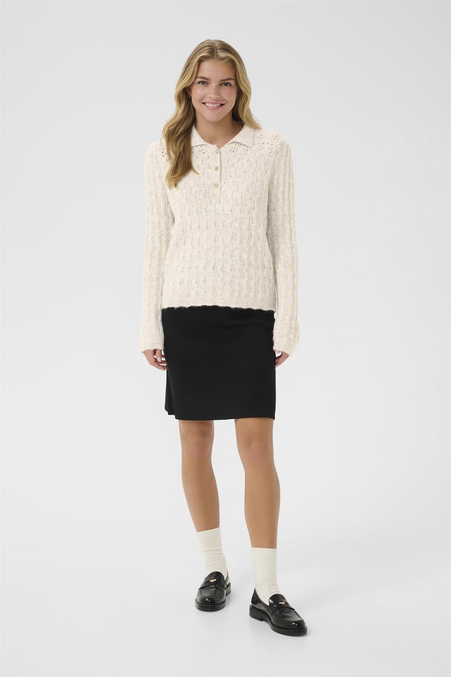 Crjunah Pullover Oat Melange