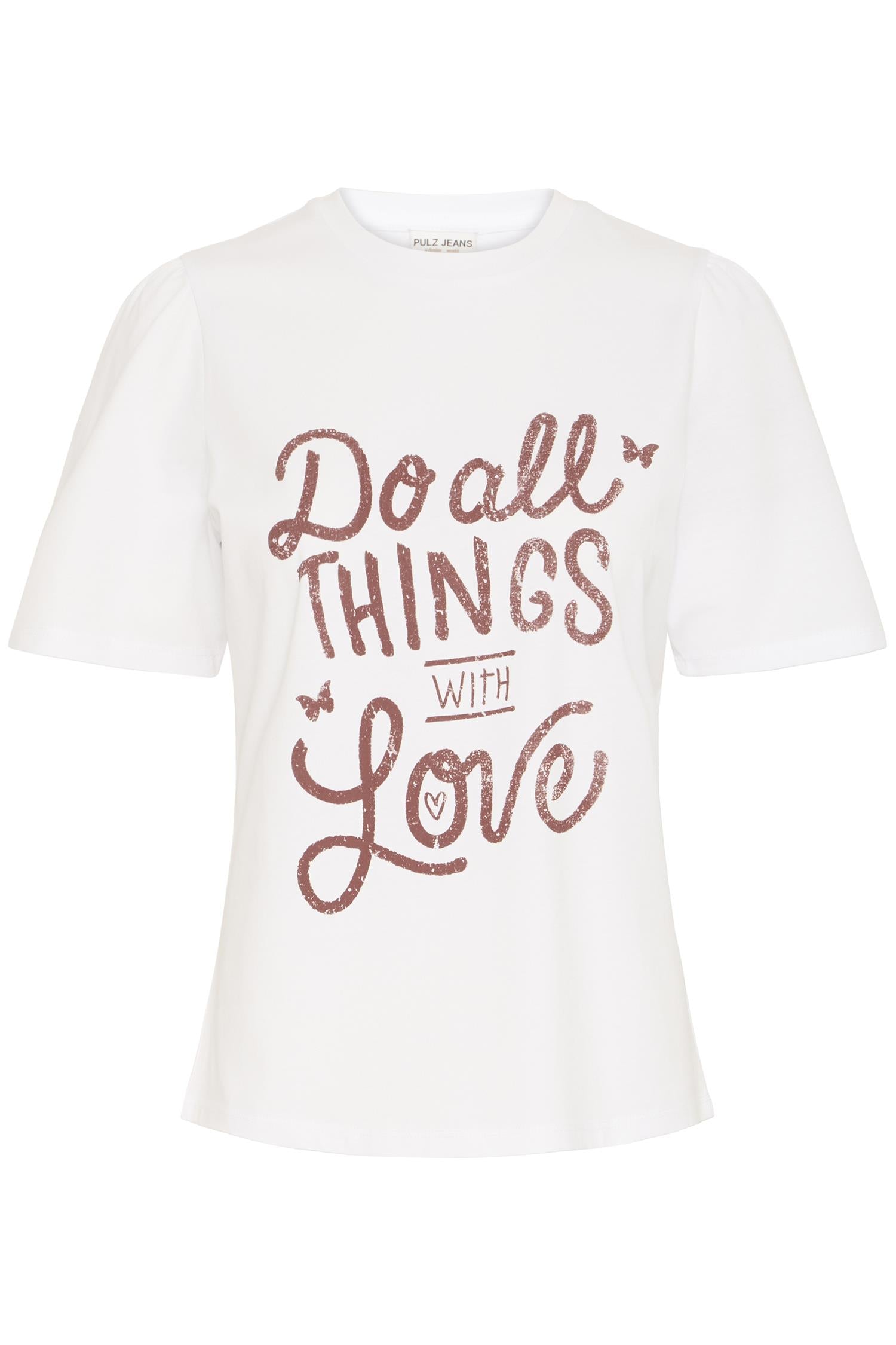 Pzfaith Ss Tshirt Bright White