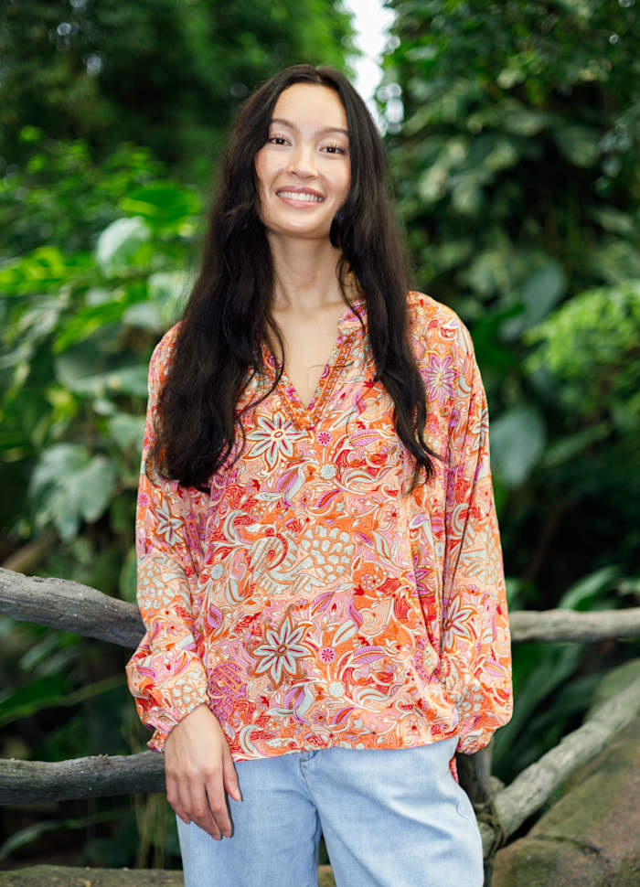 BCLUNA BLOUSE Oransje