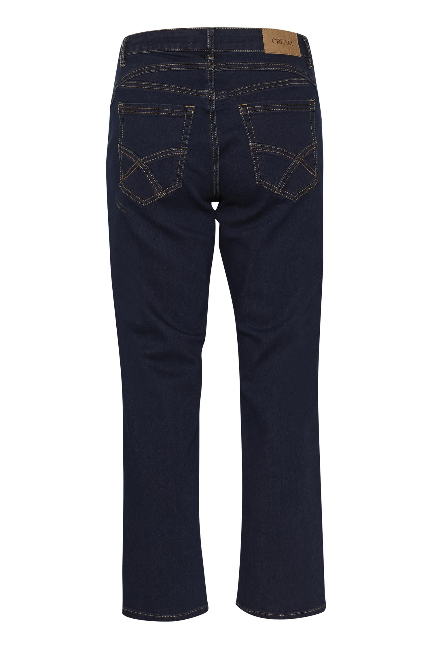 Crraja 7/8 Jeans - Baiily Fit Rinse Dark Blue Denim