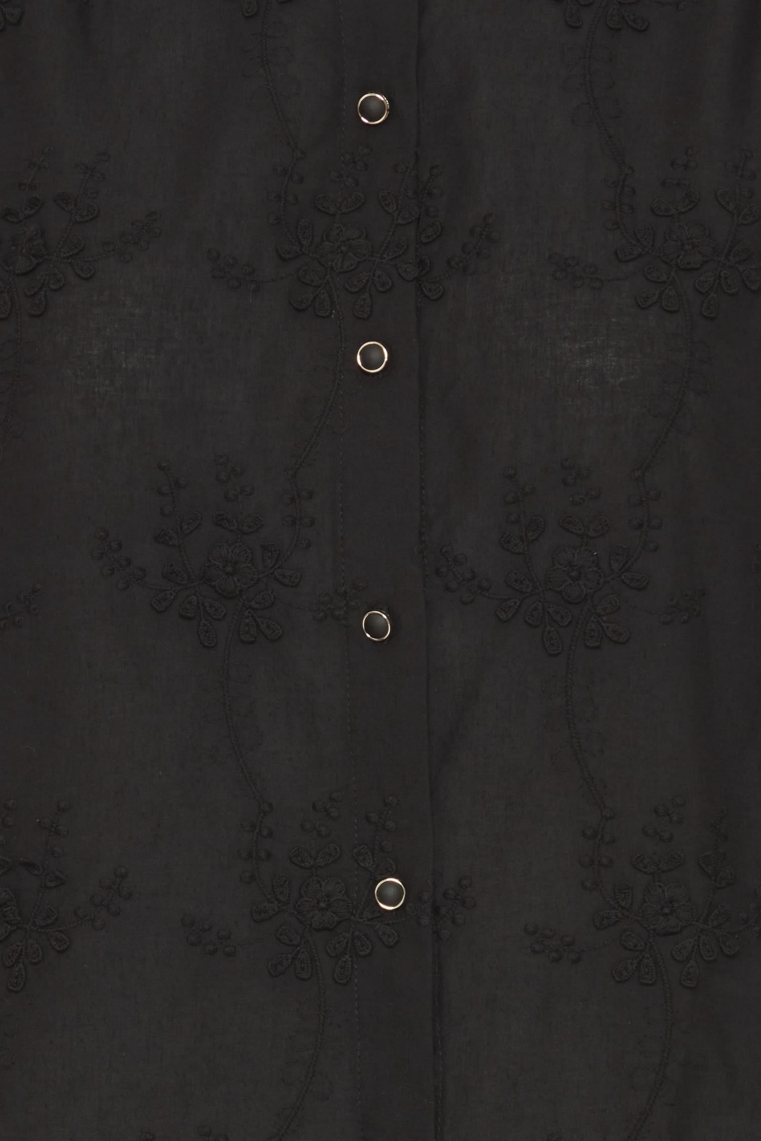 Pzsanne Shirt Black Beauty