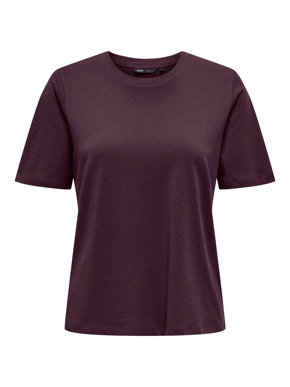 Onlonly S/s Tee Jrs Noos Mørkelilla