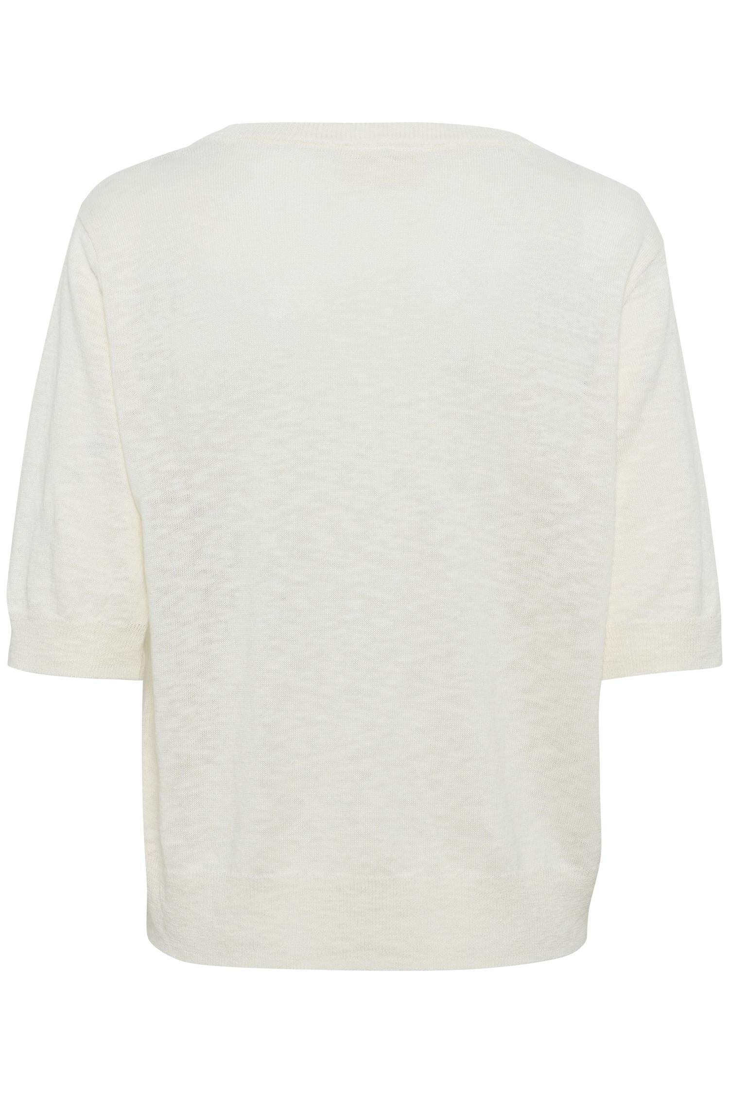 CREvisa Knit Blouse Marshmallow