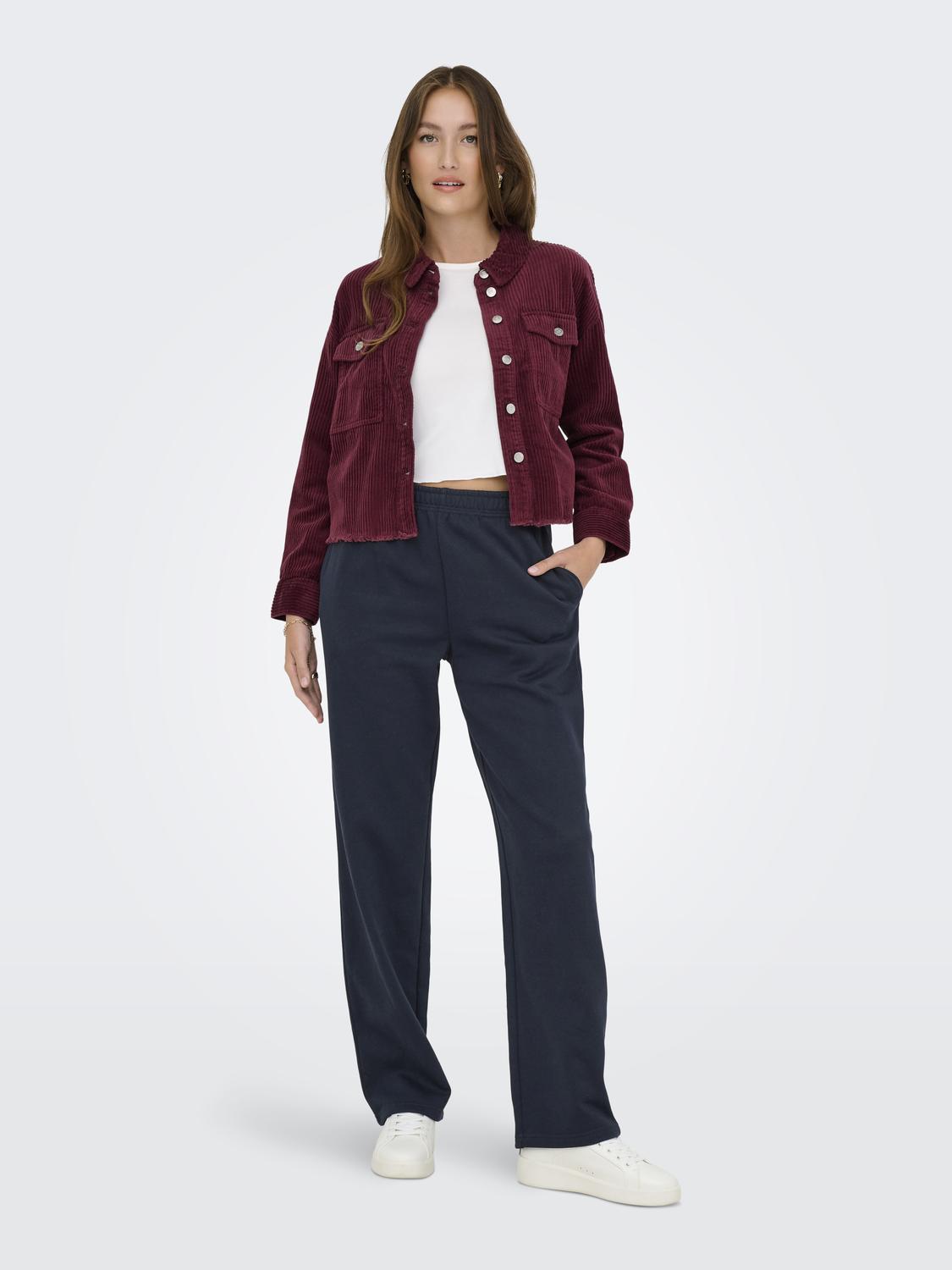 Onldaze Straight Pants Swt Noos Mørkeblå