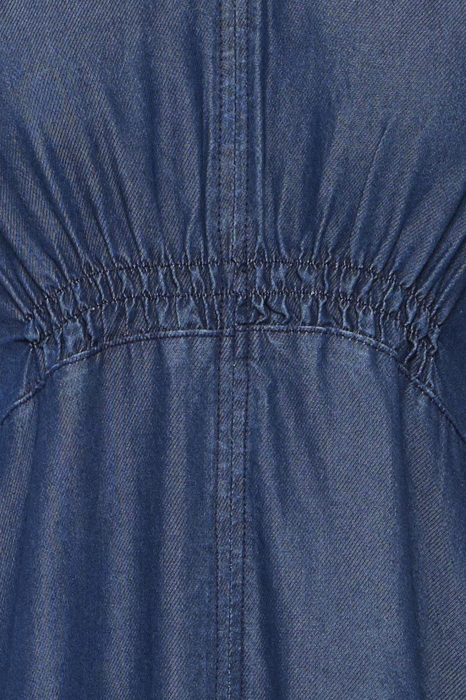 Pzsevielle Dress Un-Washed Denim