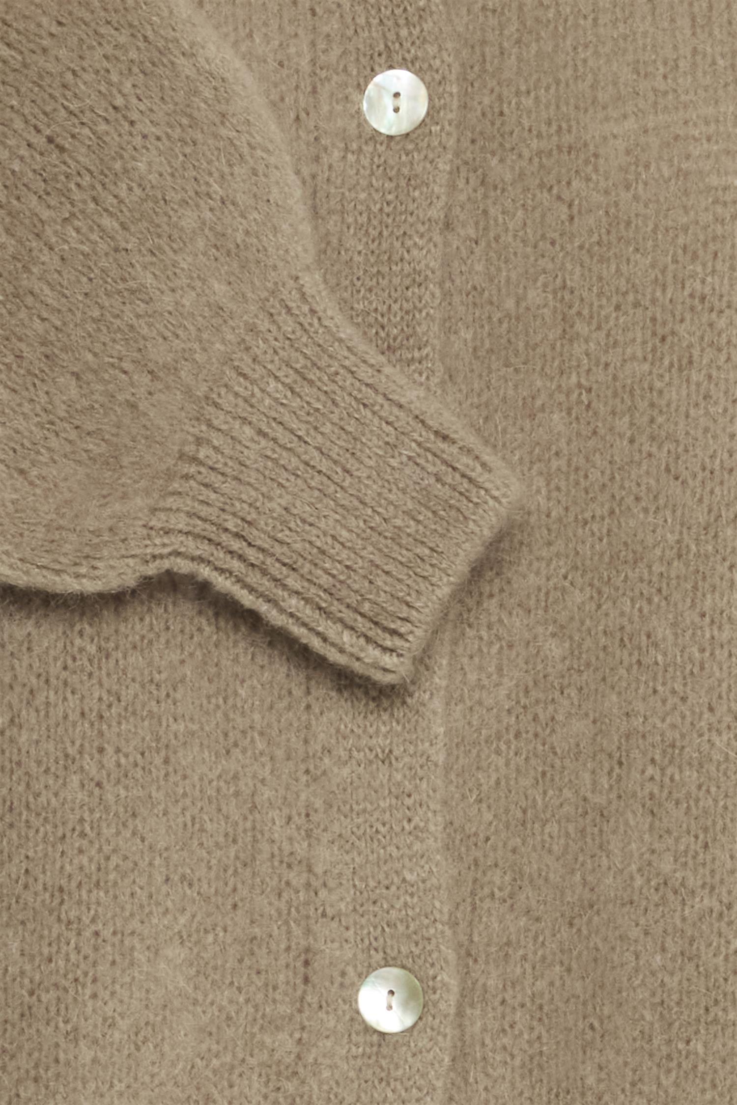 Sbgulvig Knit Cardigan Fossil