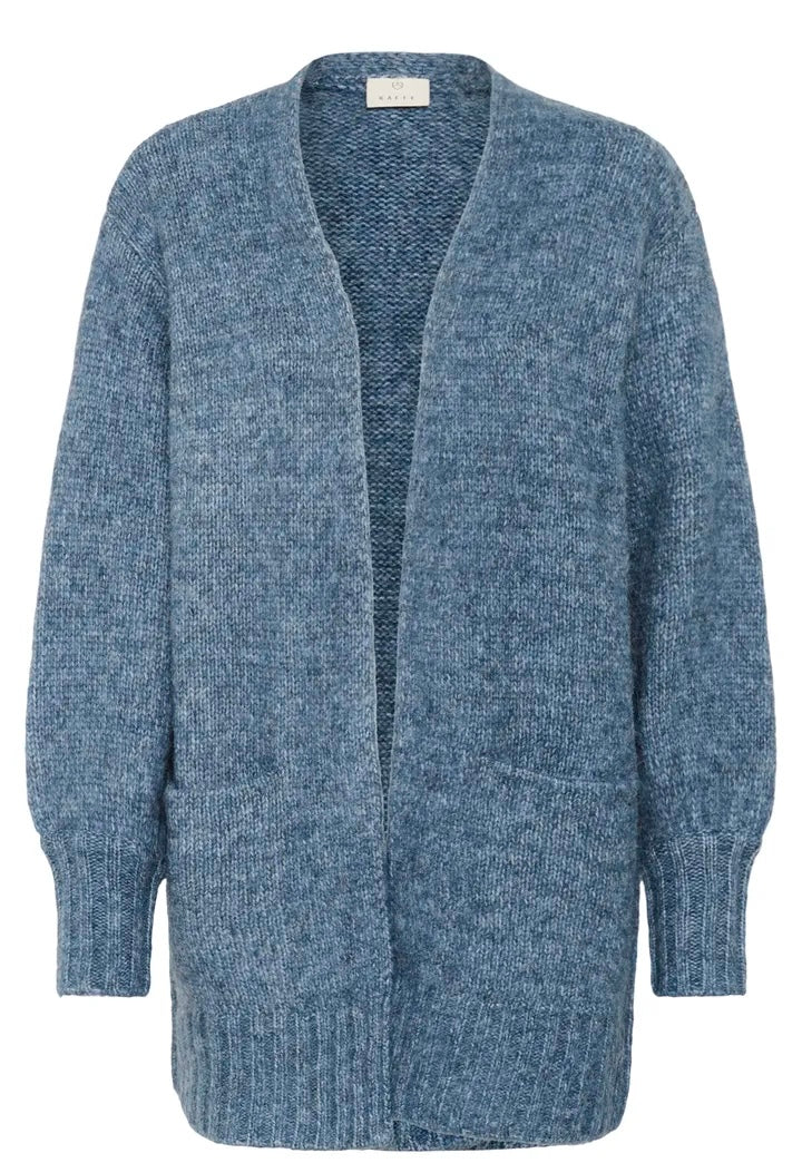 Katrina Knit Cardigan Jeansblå