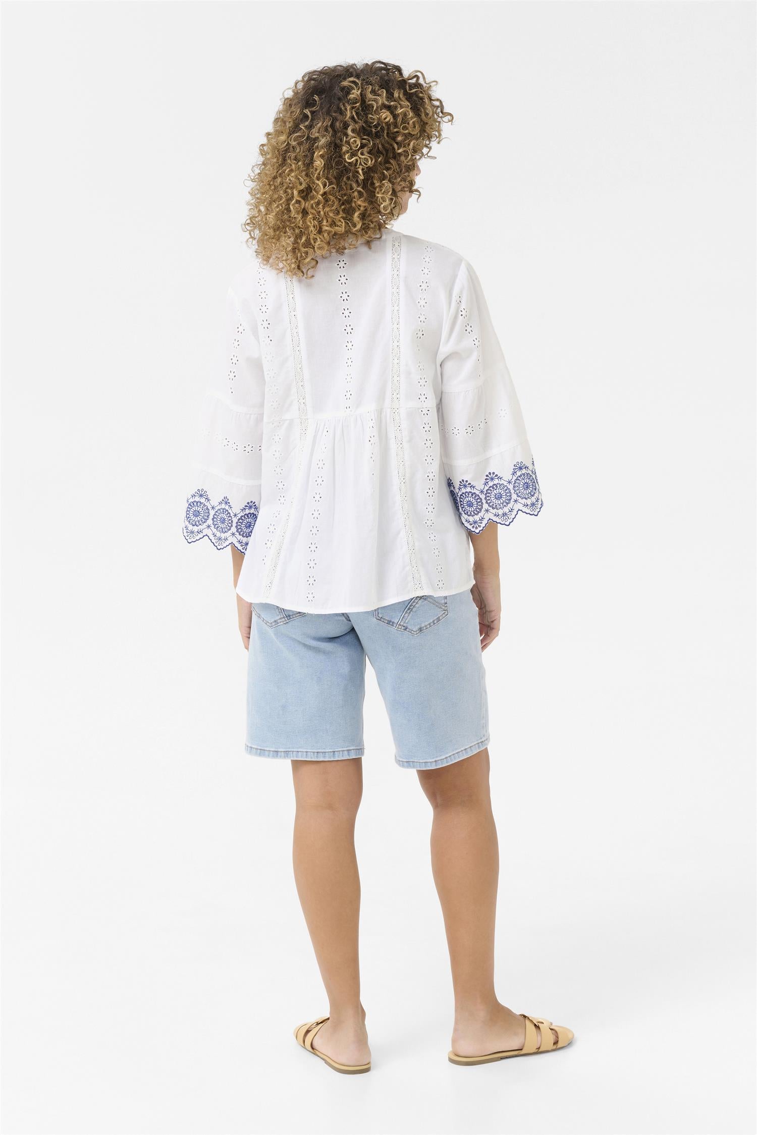 CRBella Blouse Snow White