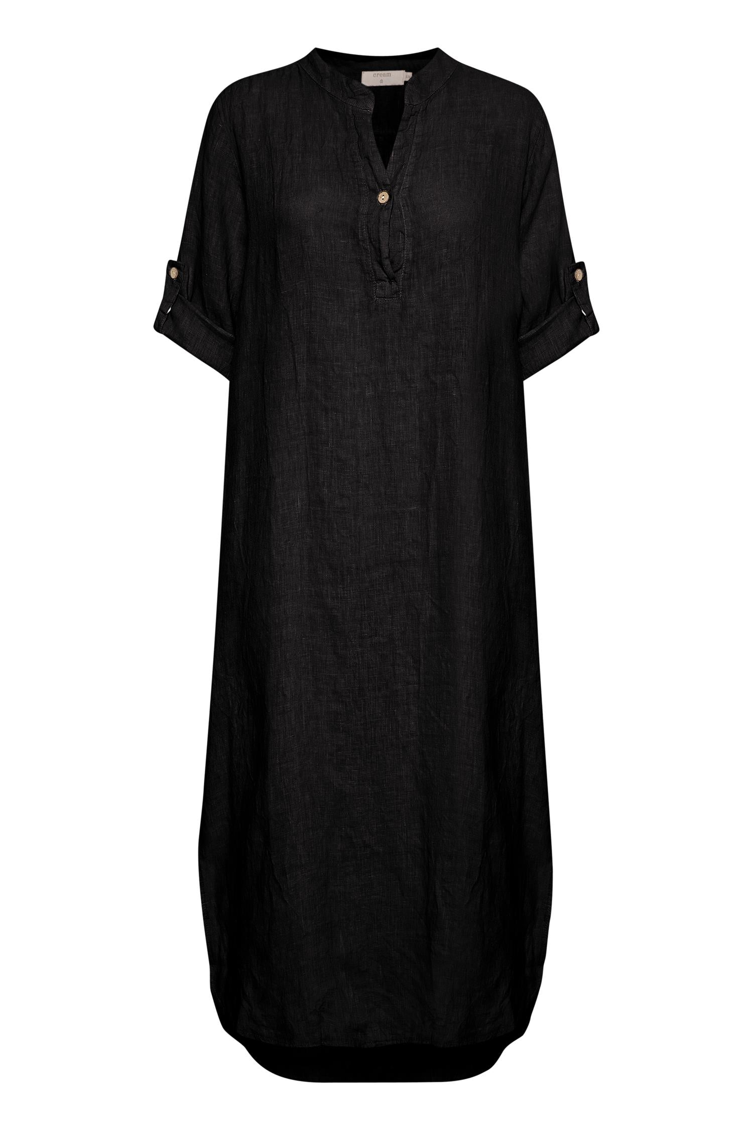 CRBellis Caftan Dress Pitch Black