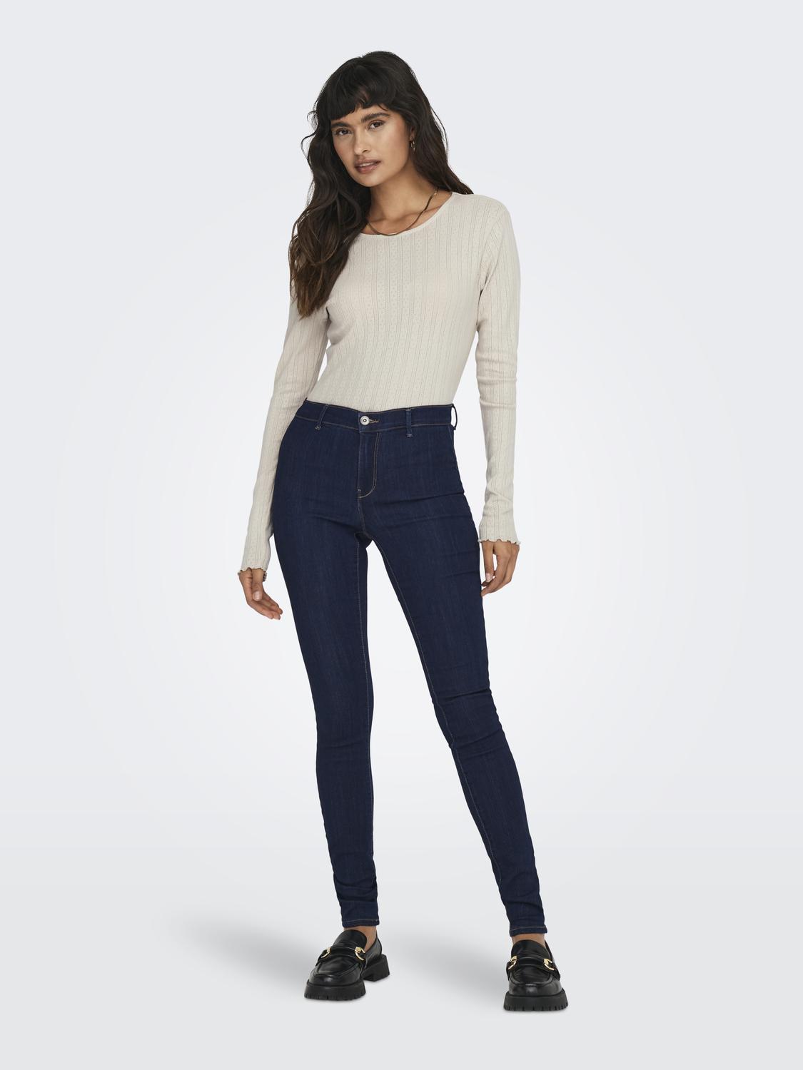 Onlcarlotta L/s Top Noos Jrs Lysegrå