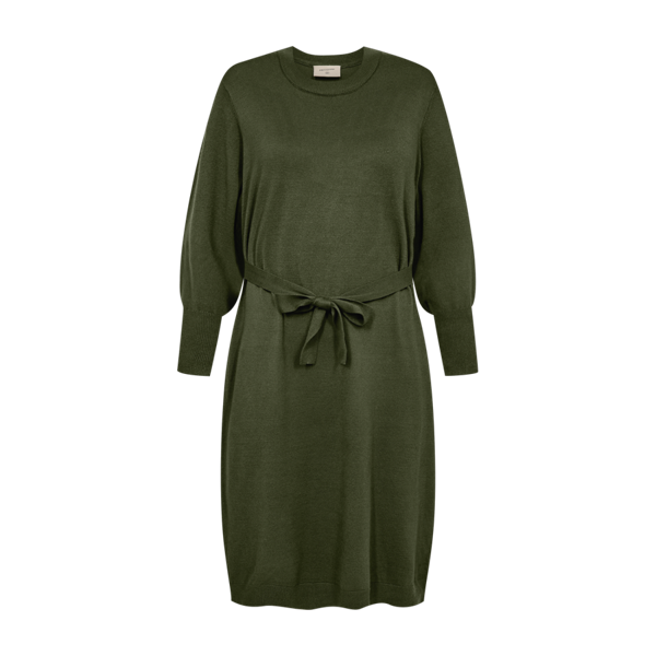 FQCONNY-DRESS Mørkegrønn