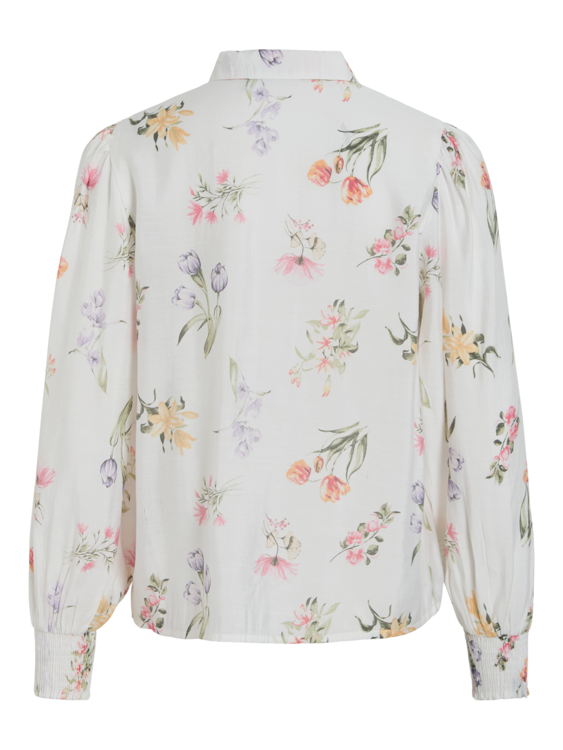 VIEDNANA FIR L/S SHIRT/LN Klar Hvit