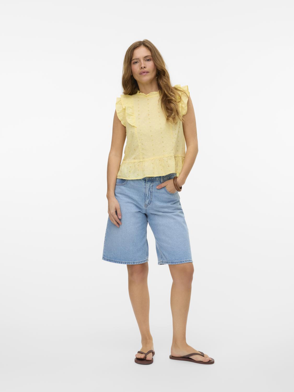 VMKAMMY SL HIGH NECK TOP VMA Gul