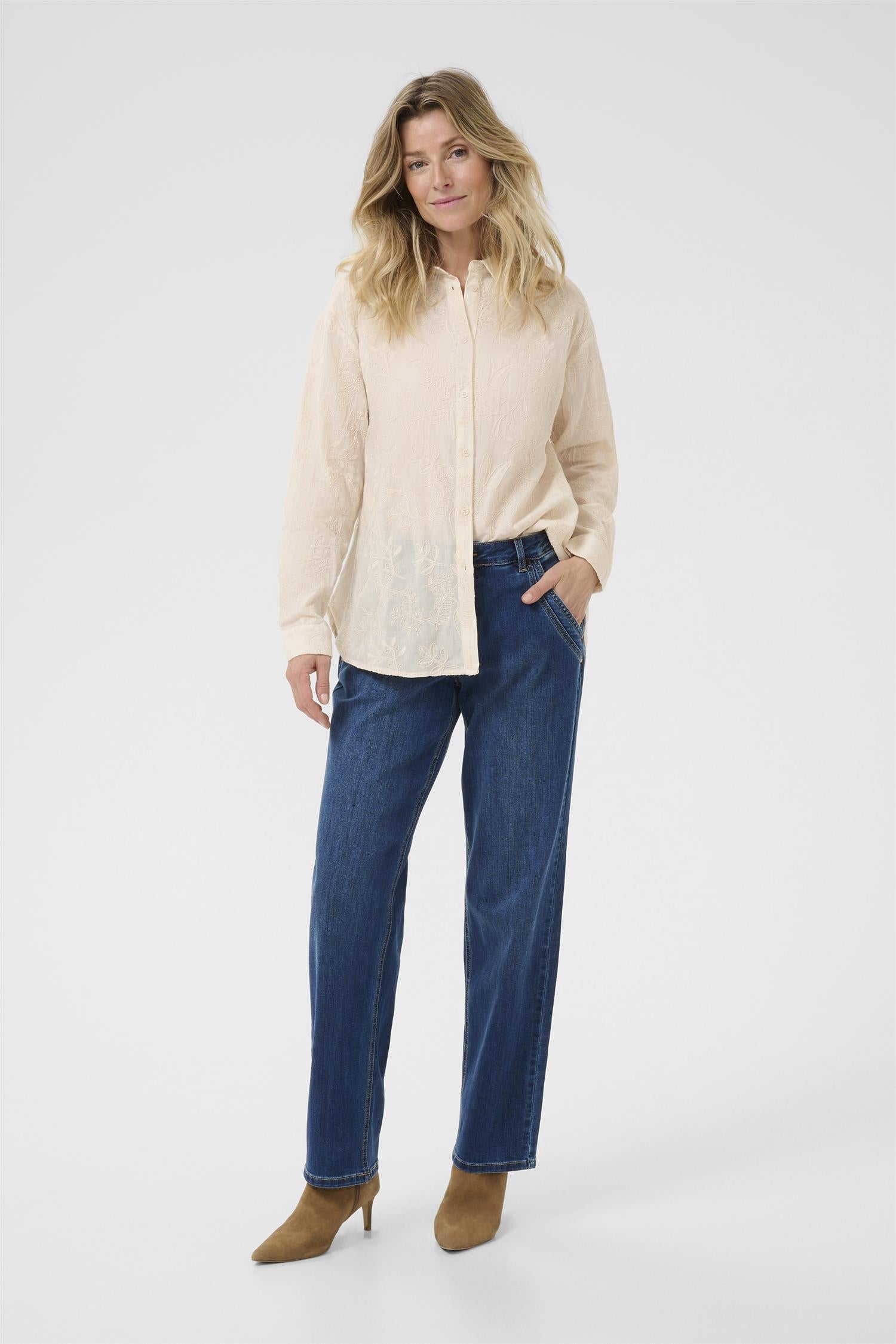Crbree Jeans - Baiily Fit Ottawa Dark Medium Blue Denim