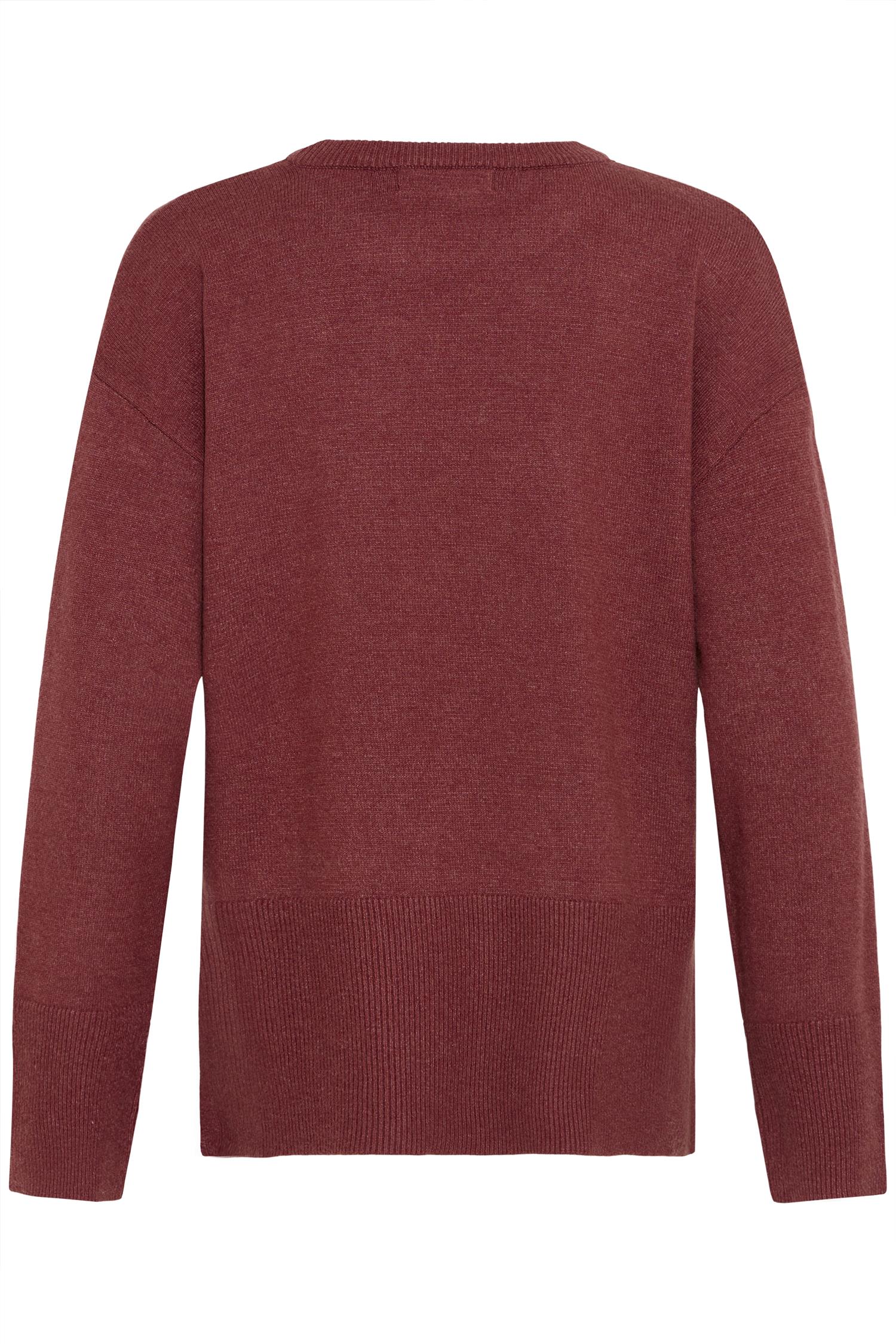 Pzsteffi Oneck Pullover Spiced Apple Melange