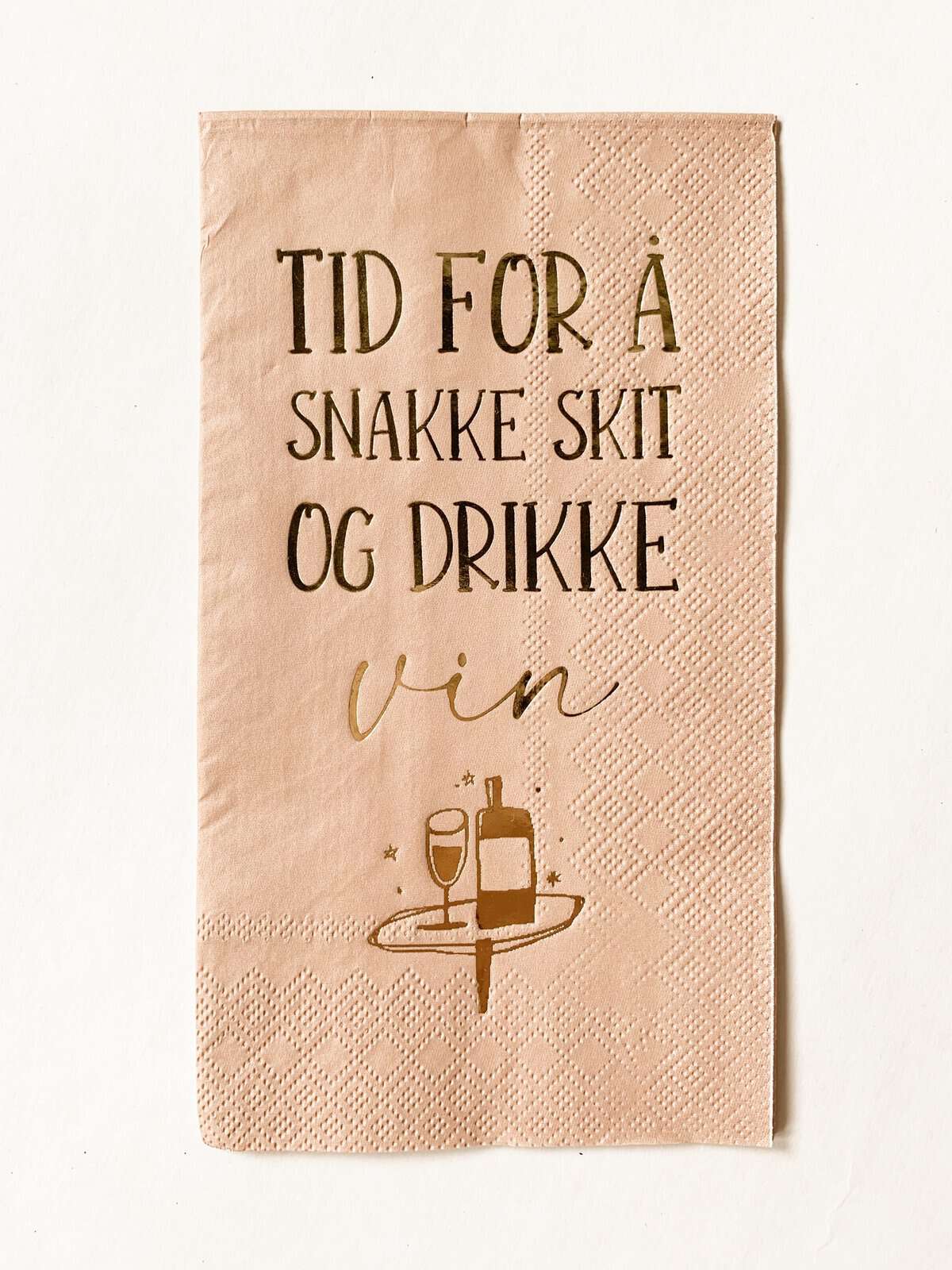 SERVIETT buffe «snakke skit»