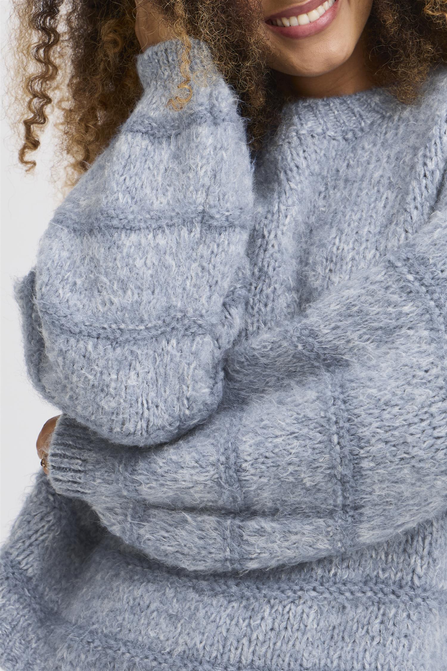 Sbgulmina Knit Blouse Jeans Blue
