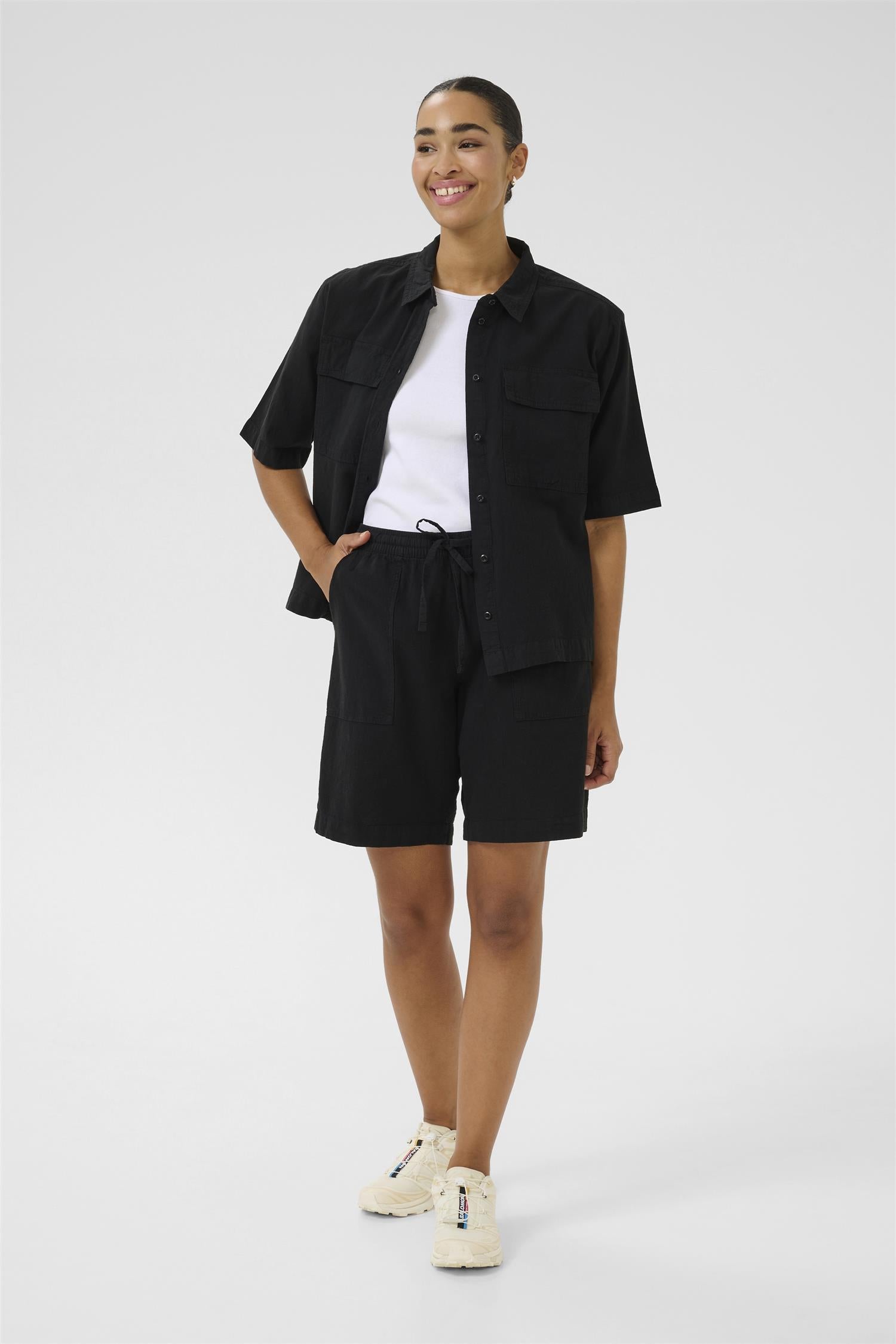 KAnaya Liah Shirt Black Deep