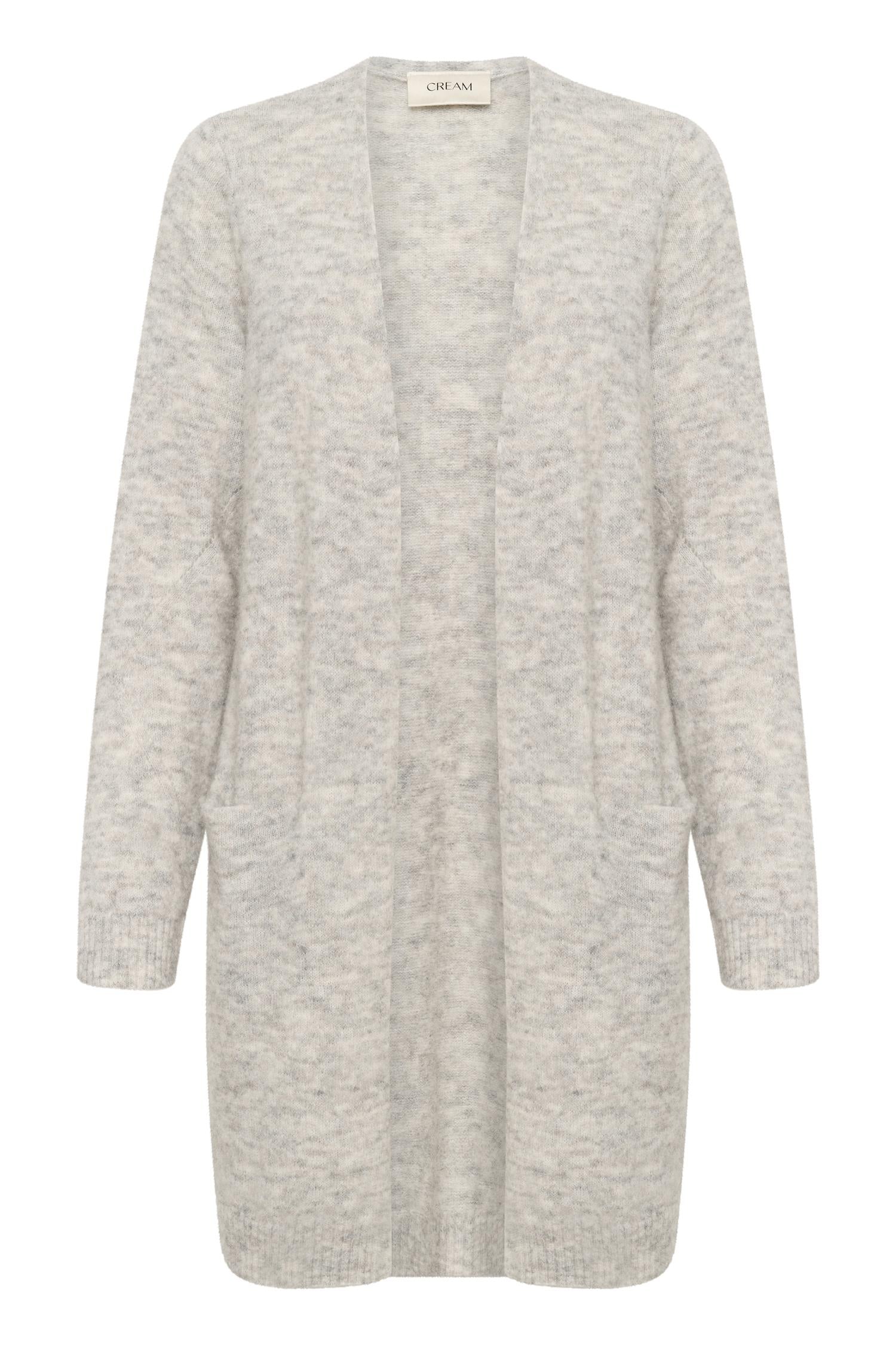 Crblu Kaitlyn Cardigan Light Grey Melange