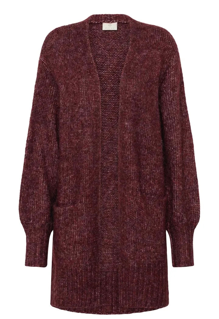 Katrina Knit Cardigan Windsor Wine Melange