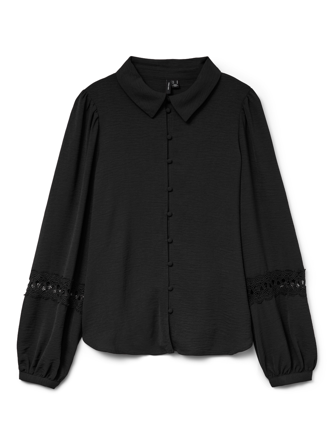 VMALVA LACE LS SHIRT WVN GA BOO Sort
