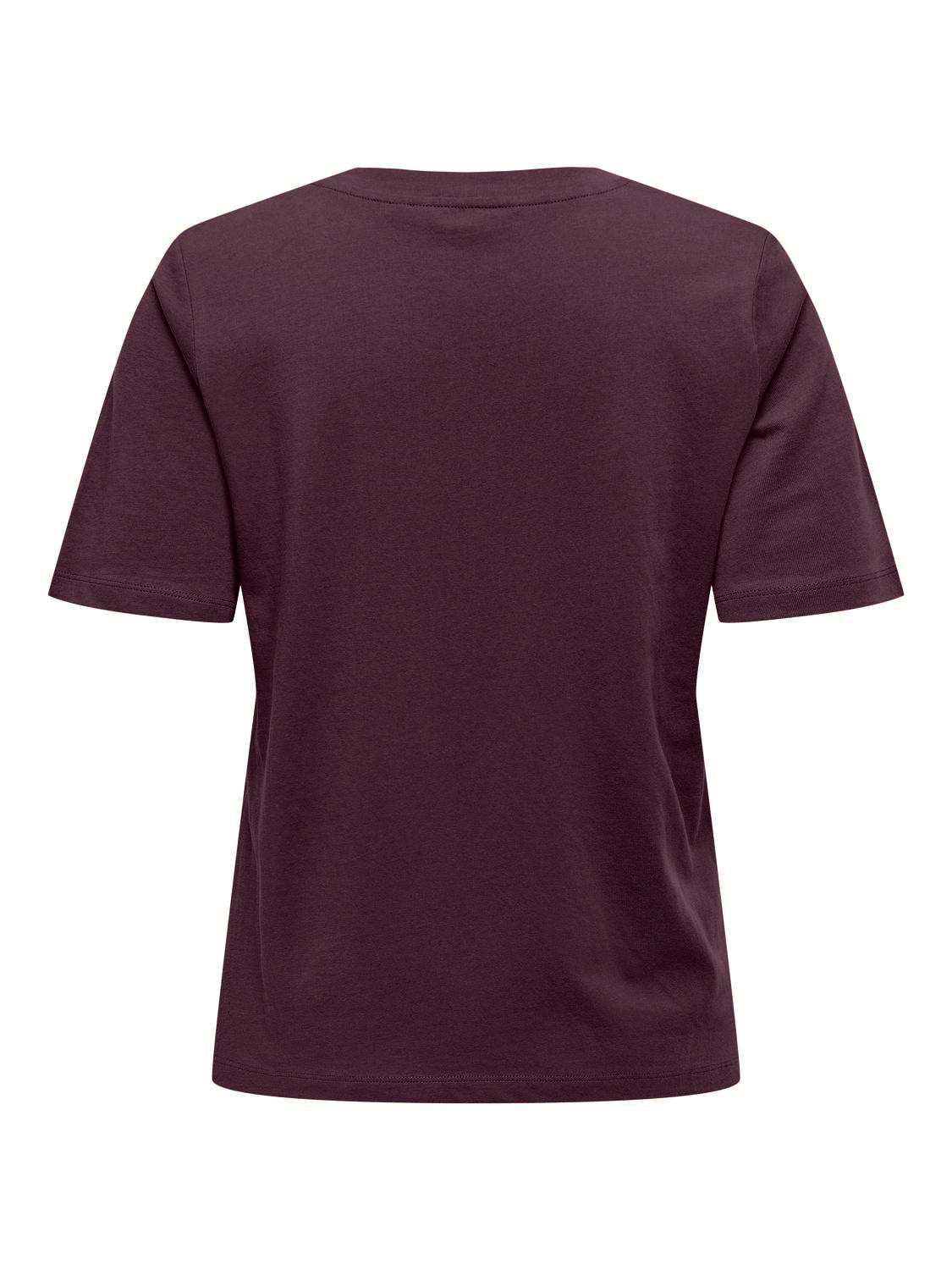Onlonly S/s Tee Jrs Noos Mørkelilla