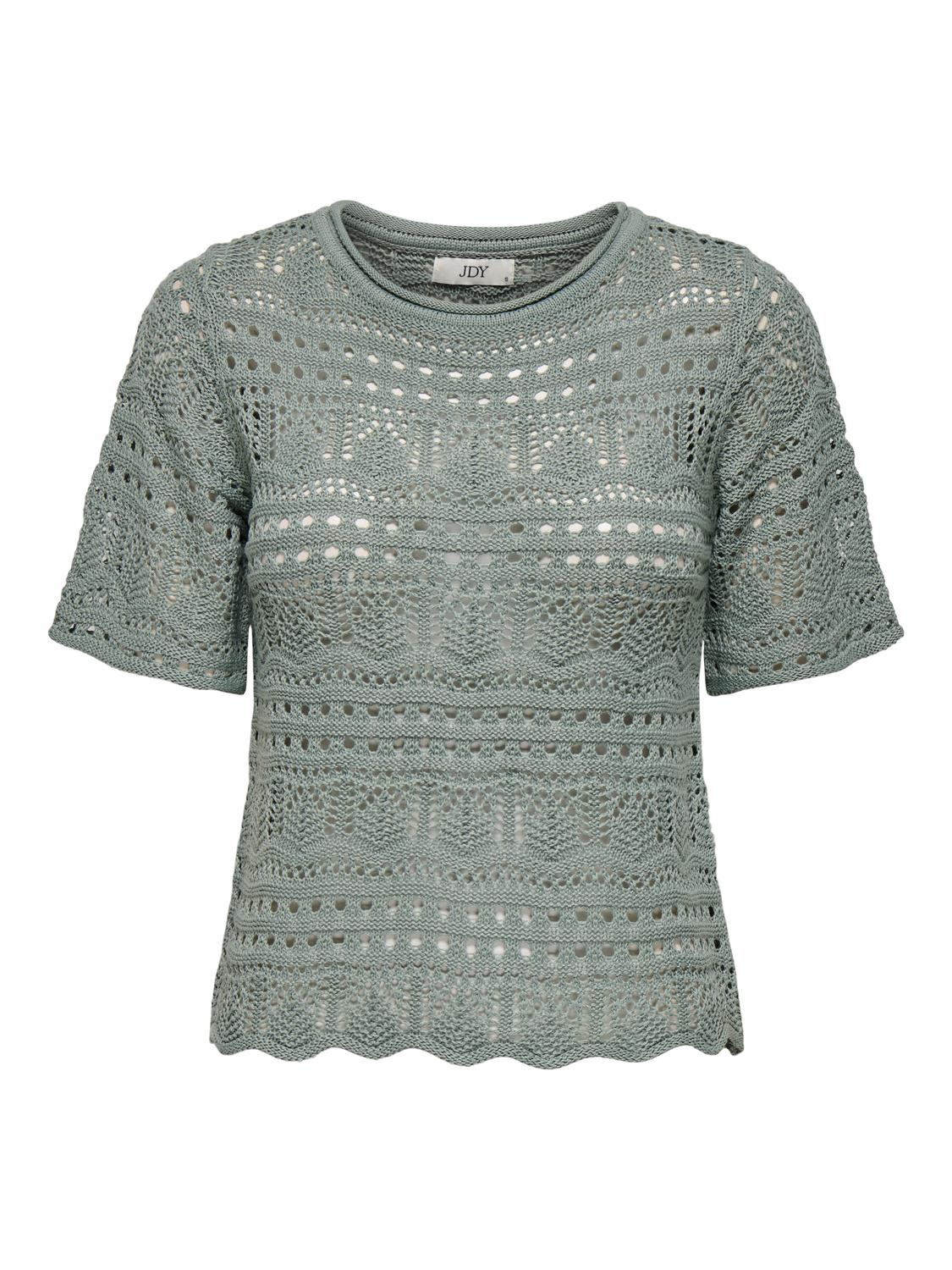 JDYSUN LAY 2/4 PULLOVER KNT Grønn