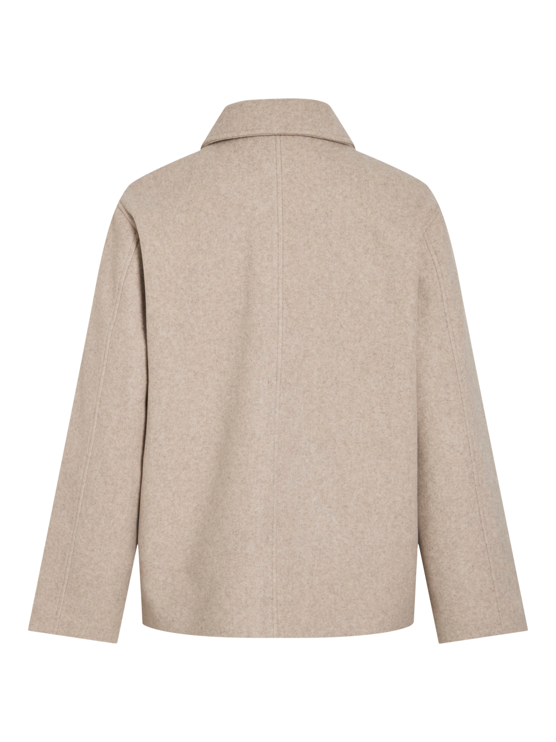 Viclaudia L/s Jacket- Noos Lysebrun