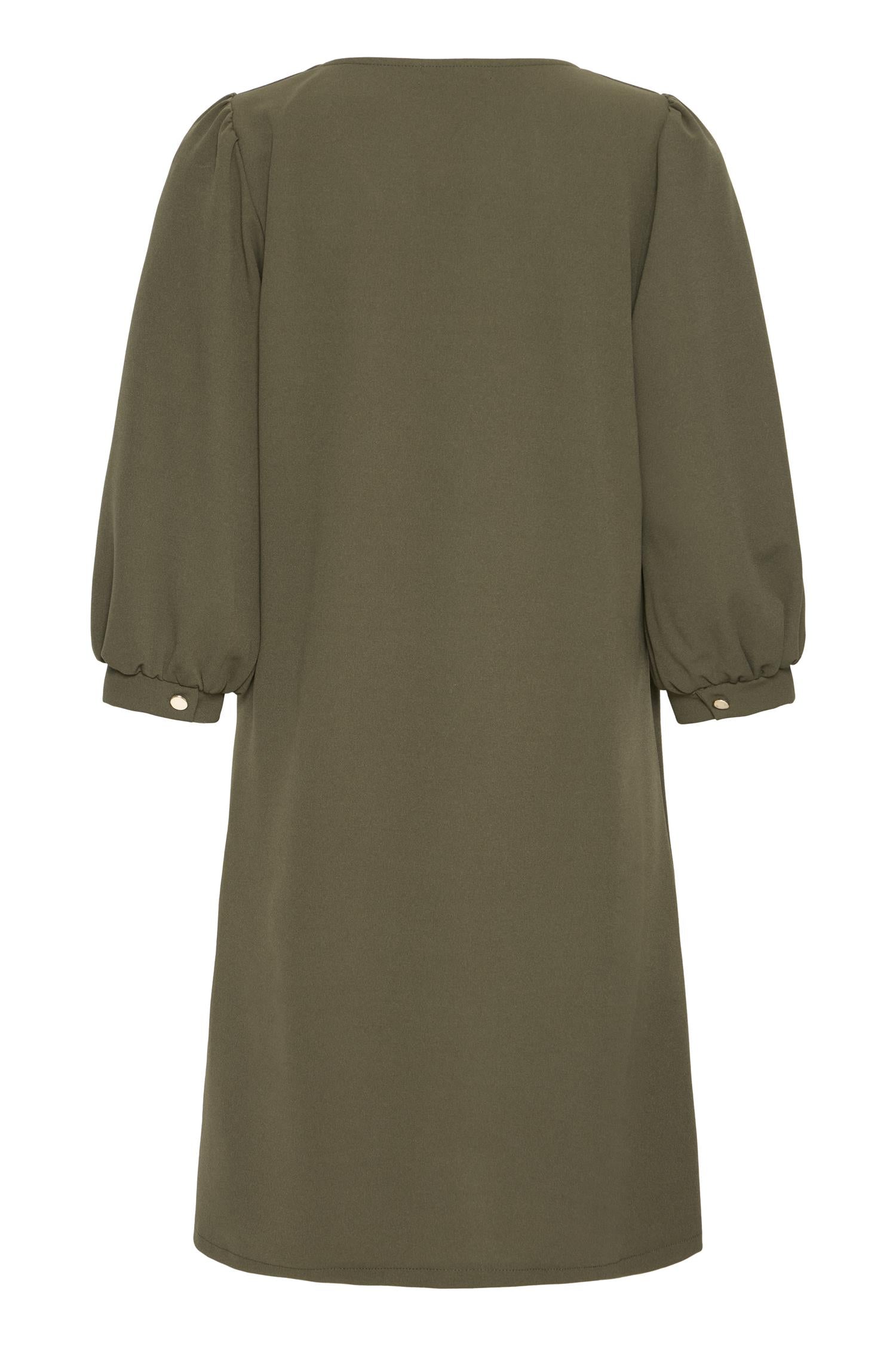 Sbgazel Dress Dusty Olive