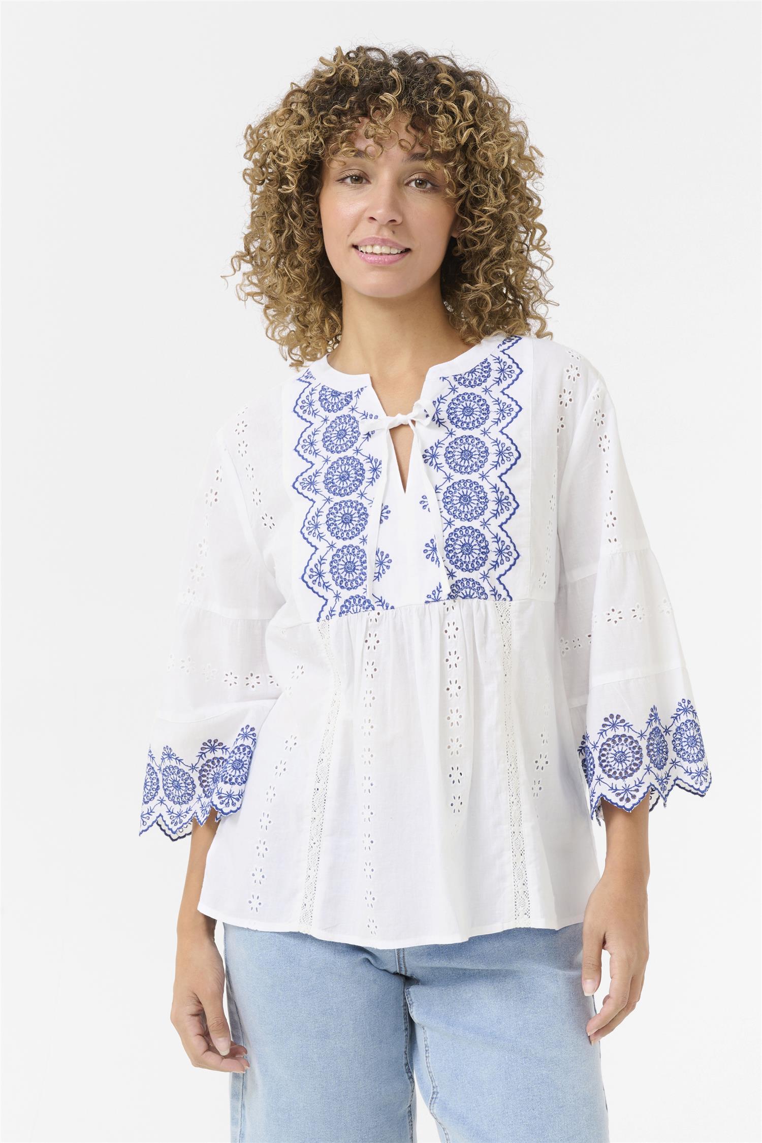 CRBella Blouse Snow White