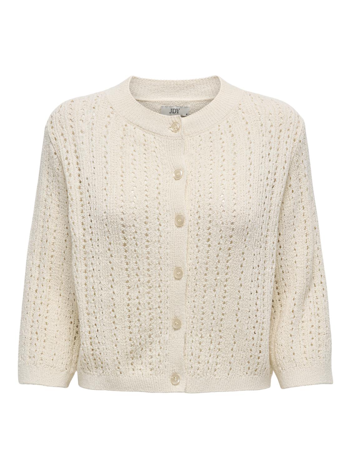 JDYSUSANNAH 3/4 SHORT CARDIGAN KNT Beige