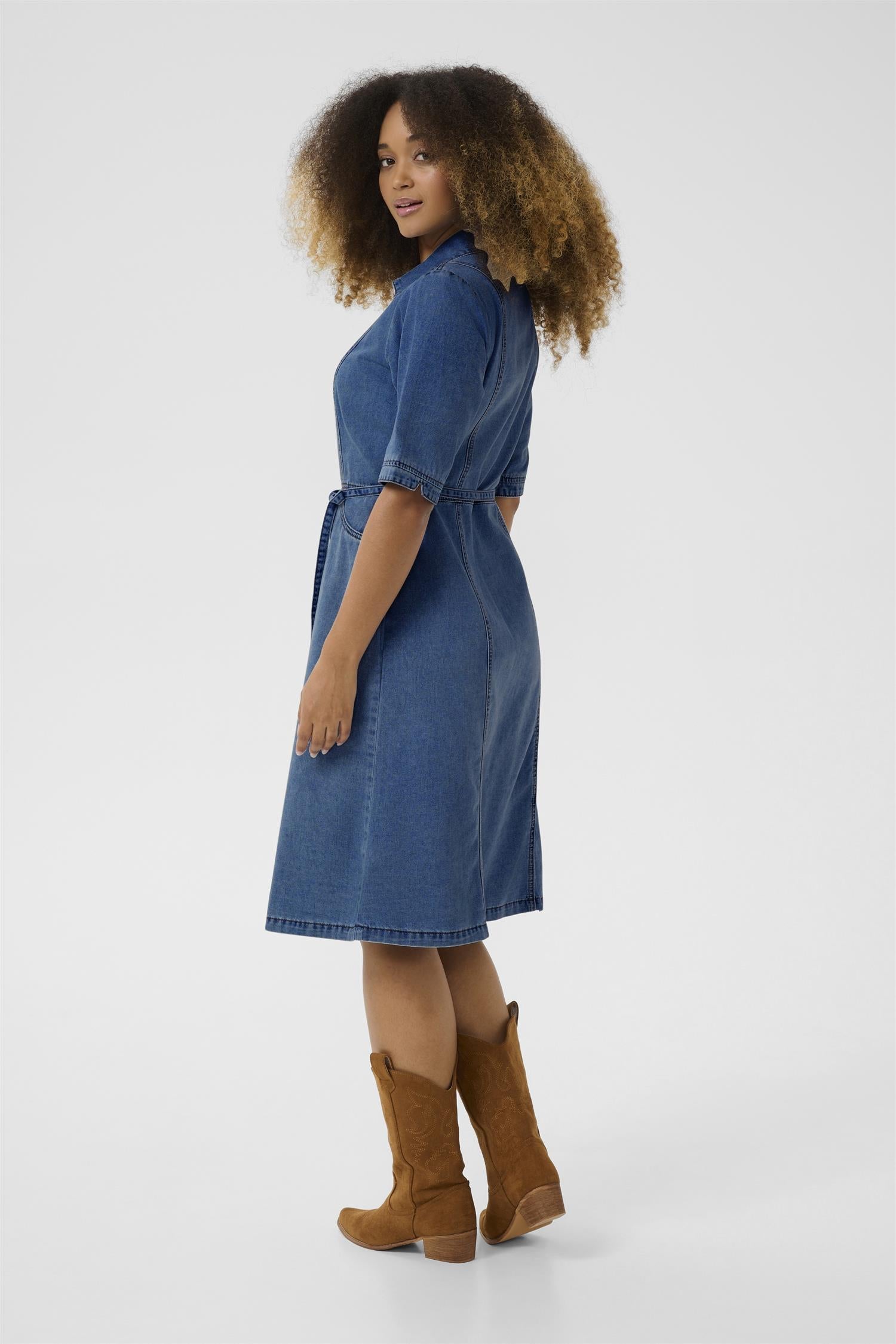 Crestelle Denim Dress Jasper Blue Denim