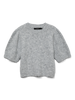 VMNOVAH SS O-NECK PUFF PULLOVER GA NOOS Mellomgrå