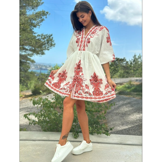LEANA KJOLE Rød
