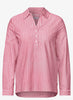 TOS BIG STRIPE OXFORD BLOUSE Rød