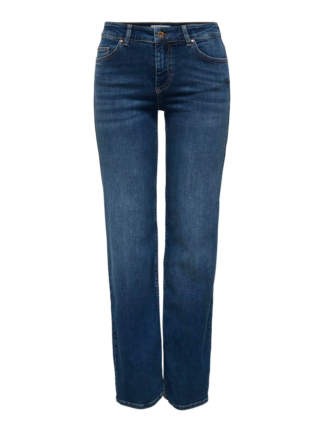 Onlblush Mid Straight Dnm Tai021 Noos Mørkeblå
