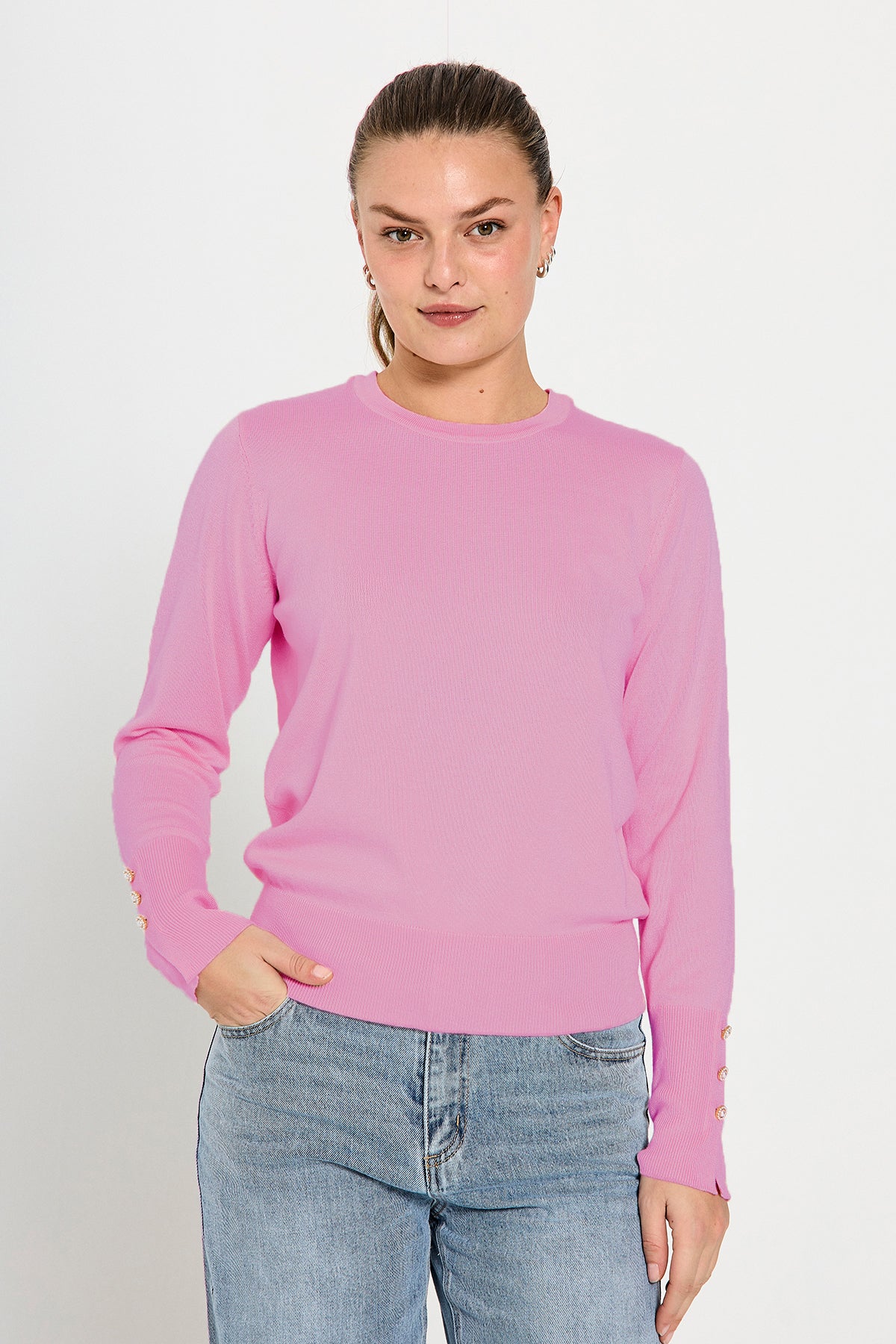 FQKATIE-PULLOVER Rosa