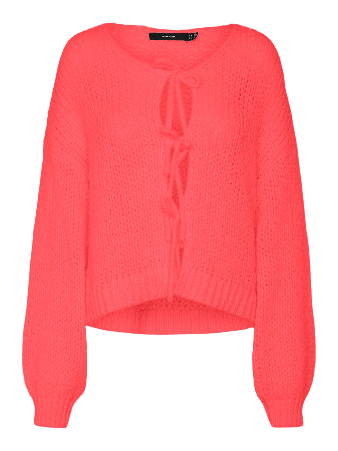 VMALOA LS BOW CARDIGAN GA EXP Mellomrosa