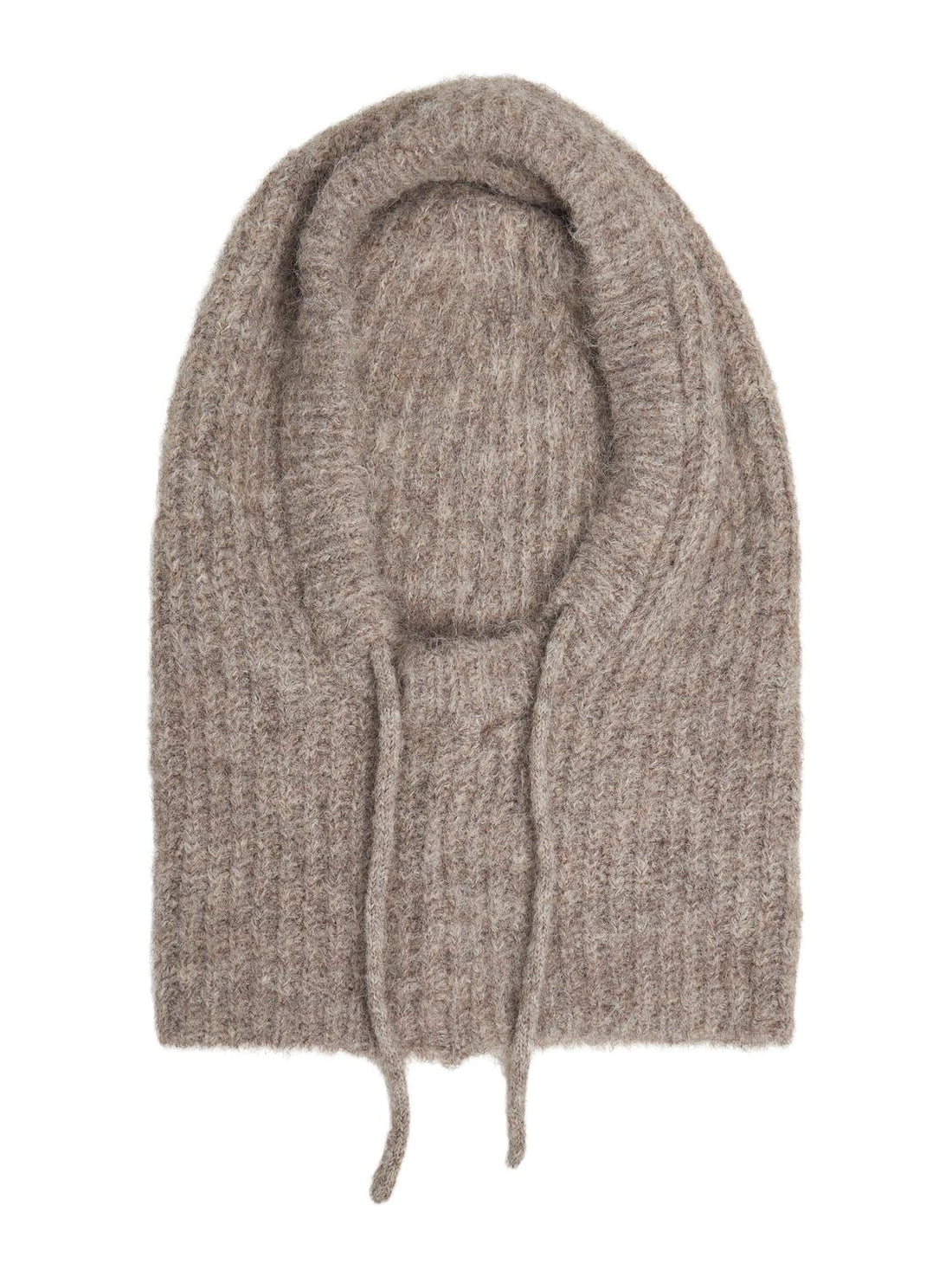 Objmilu Knit Balaclava Noos Beige