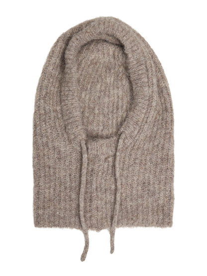 Objmilu Knit Balaclava Noos Beige