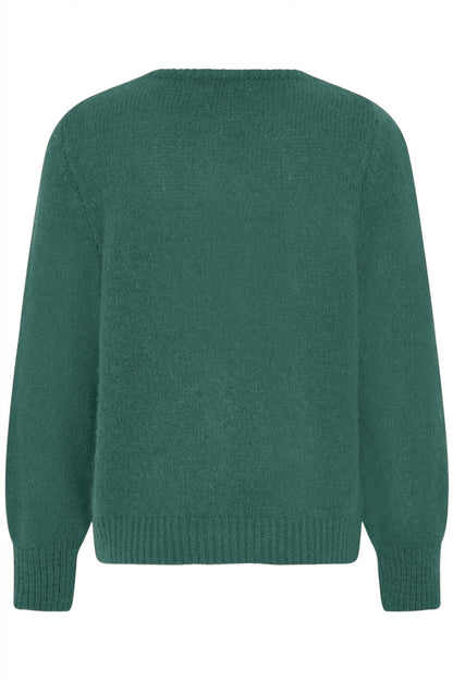 Sbgulvig Knit Cardigan Deep Teal