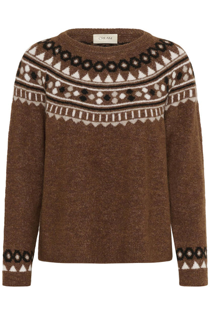 Crcherrie Pullover Sorrel Horse Melange