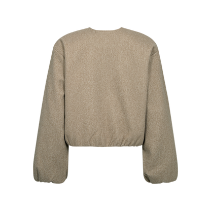 FQYANNA-JACKET Light Beige Melange