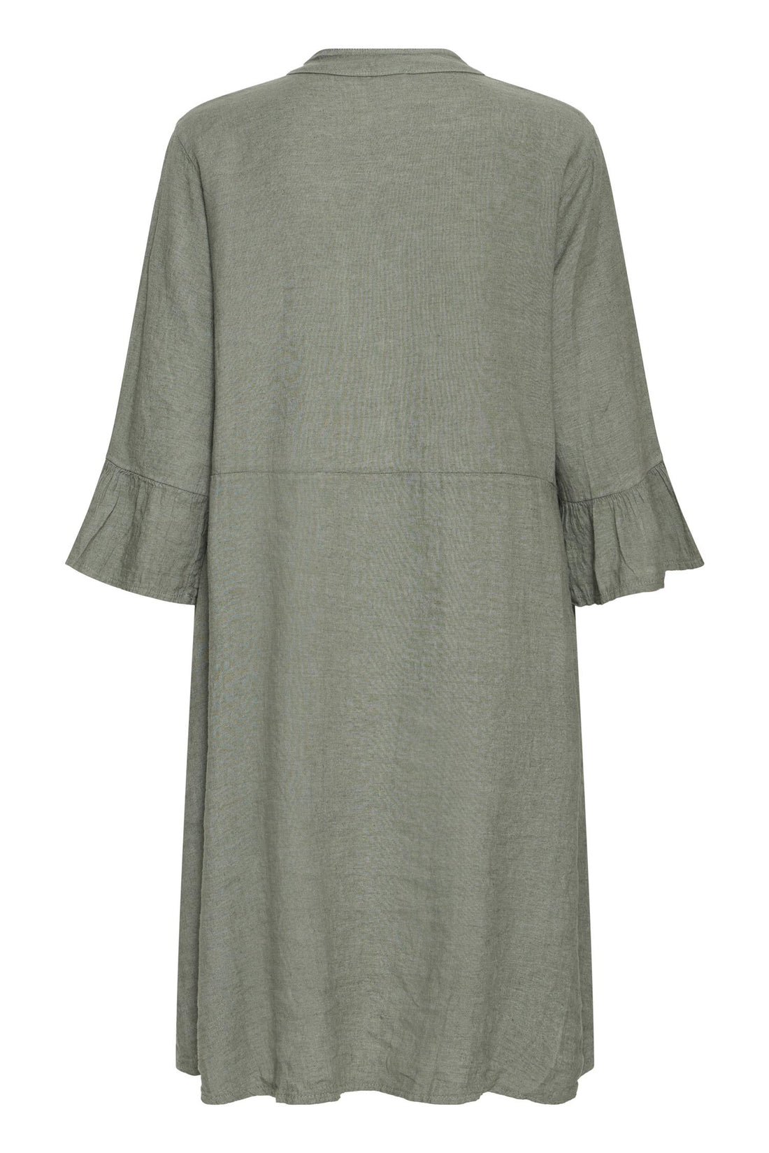 SBFONTANELLE PLACKET DRESS Dusty Olive