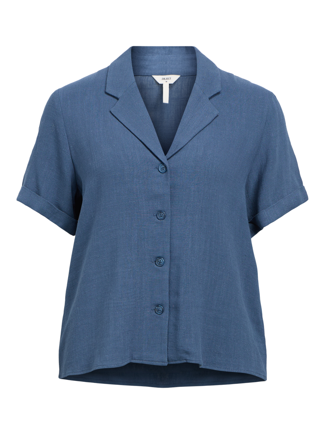 OBJSANNE S/S RE SHIRT NOOS Mørkeblå