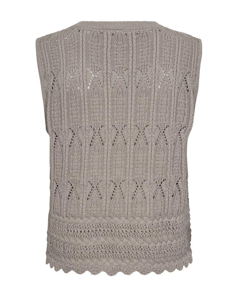 FQFRAYA-WAISTCOAT Beige