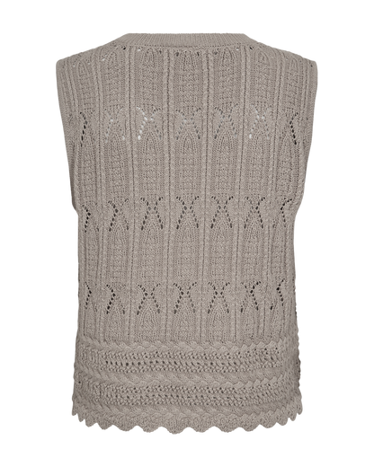 FQFRAYA-WAISTCOAT Beige